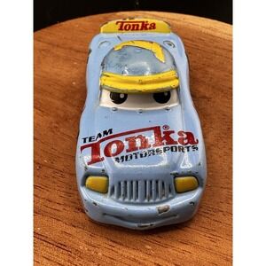 Vintage 2002 TONKA Maisto Lil' Chuck & Friends Randy #1 Race Car Hauler READ